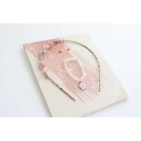 Yuko B - Coffret bijoux Victoria rose