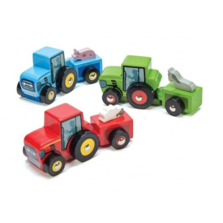 Mini tracteur en bois