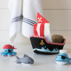 Bateau pirate de bain flottant