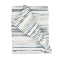 Fouta rayée 100x180cm - Lagon